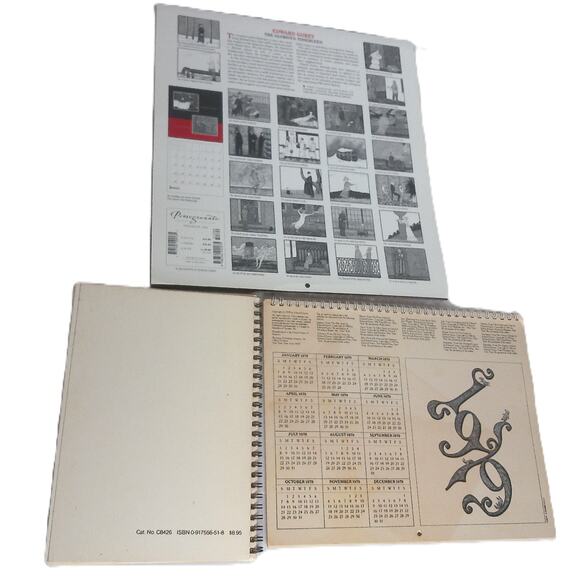 Vintage Edward Gorey Calendars 1979 And 1984 and 2004 SET OF 3 - Picture 2 of 7